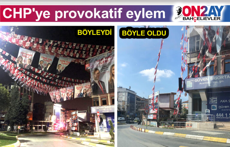 Danış Akpolat,CHP'ye provokatif eylem