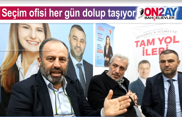 Erhan Kazal, Faruk Kılıçaslan, Abdulkadir Bayram, CHP aday