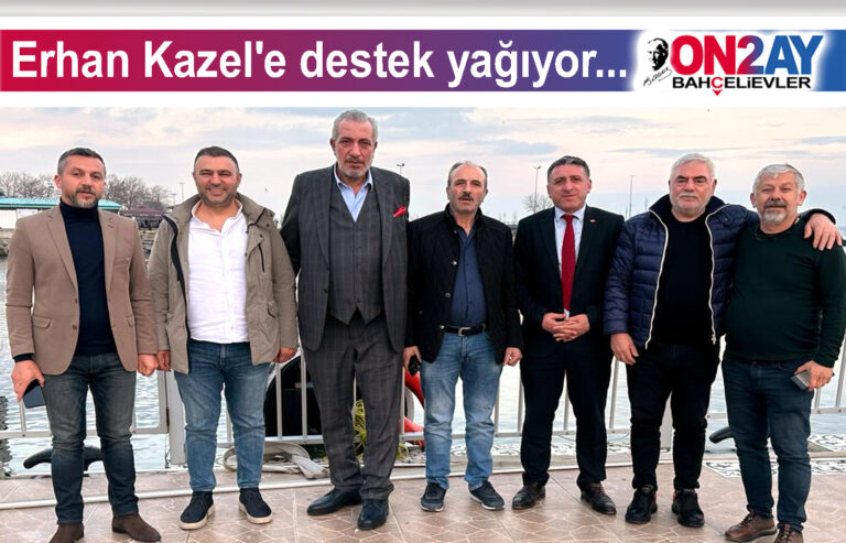 Erhan Kazel'e destek yağıyor..