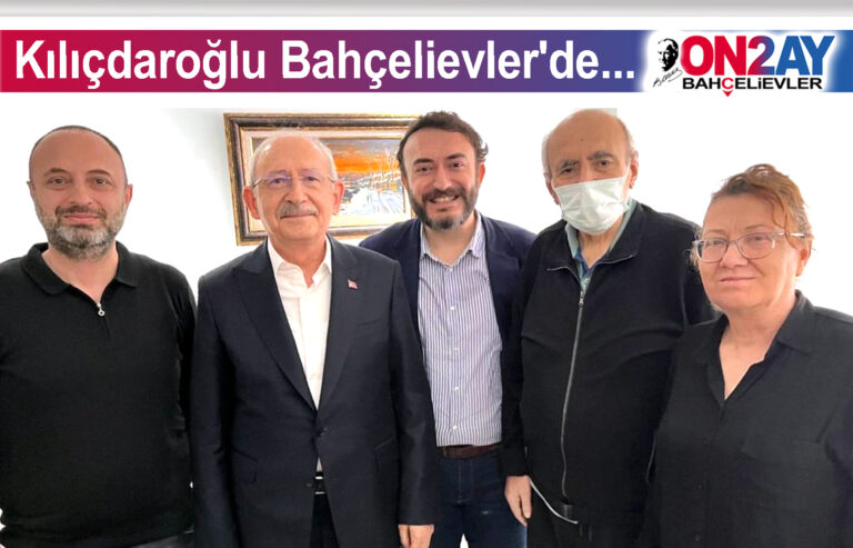 Kemal Kılıçdaroğlu Bahçelievler'de..