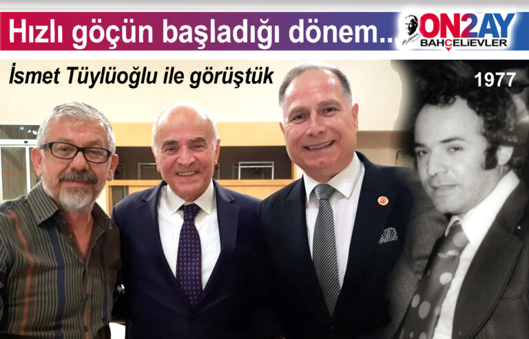 Bahçelievler, Kocasinan belde belediye başkanı İsmet Tüylüoğlu1
