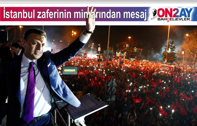 CHP İstanbul İl Başkanı Özgür çelik teşekkür mesajı