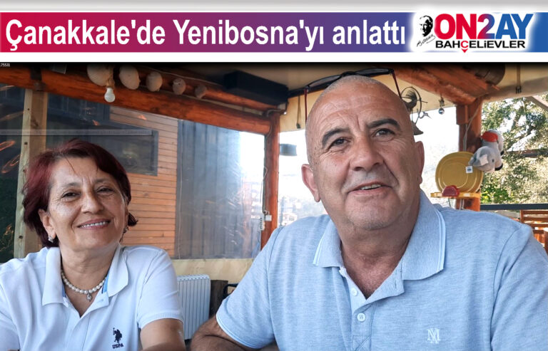 Gökay Özkaya, Yenibosna'nın tarihini anlattı