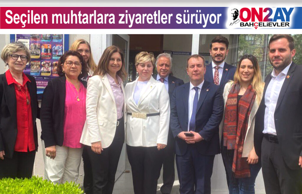 Seçilen muhtarlara ziyaretler sürüyor