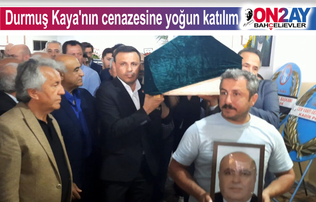 Durmuş Kaya'nın cenazesine yoğun katılım1
