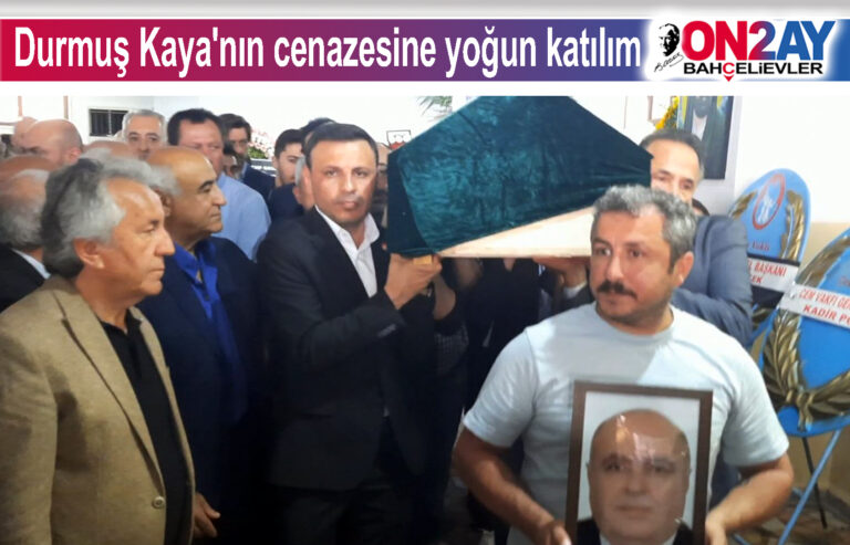Durmuş Kaya'nın cenazesine yoğun katılım1