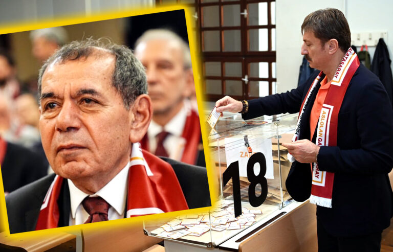 Galatasaray'da Dursun Özbek büyük farkla yeniden başkan
