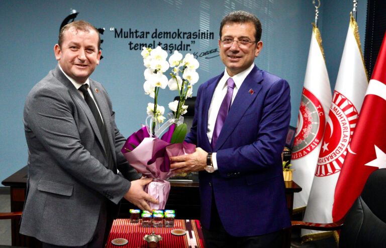 İBB, Başkan Ekrem İmamoğlu, Selami Aykut'la görüştü