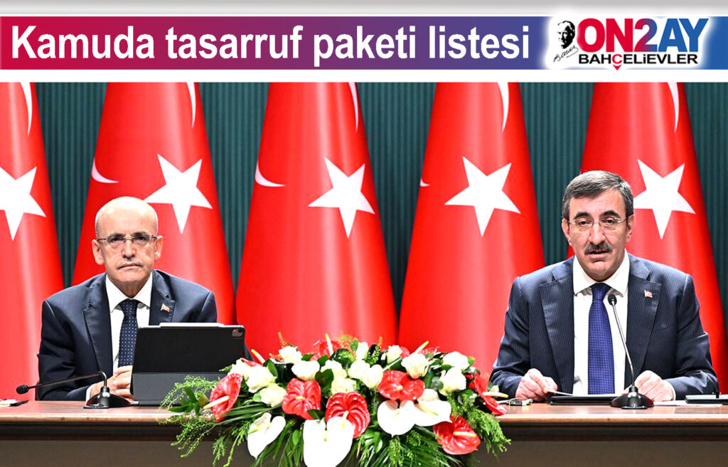 Kamuda tasarruf paket listesi açıklandı