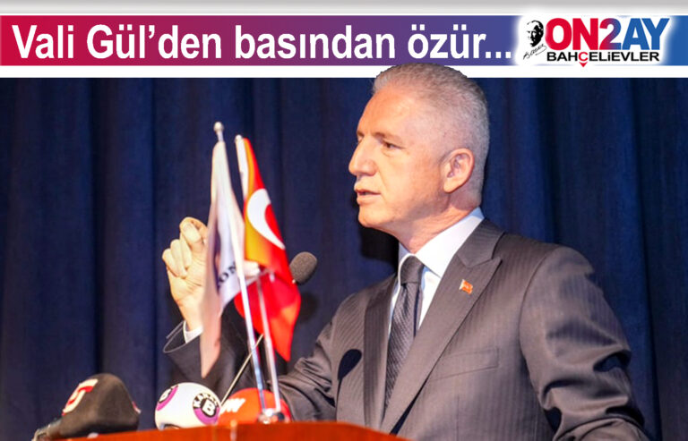 Vali Davut Gül basından özür diledi