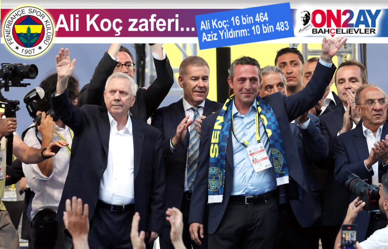 Ali Koç, üçüncü kez Fenerbahçe başkanı oldu