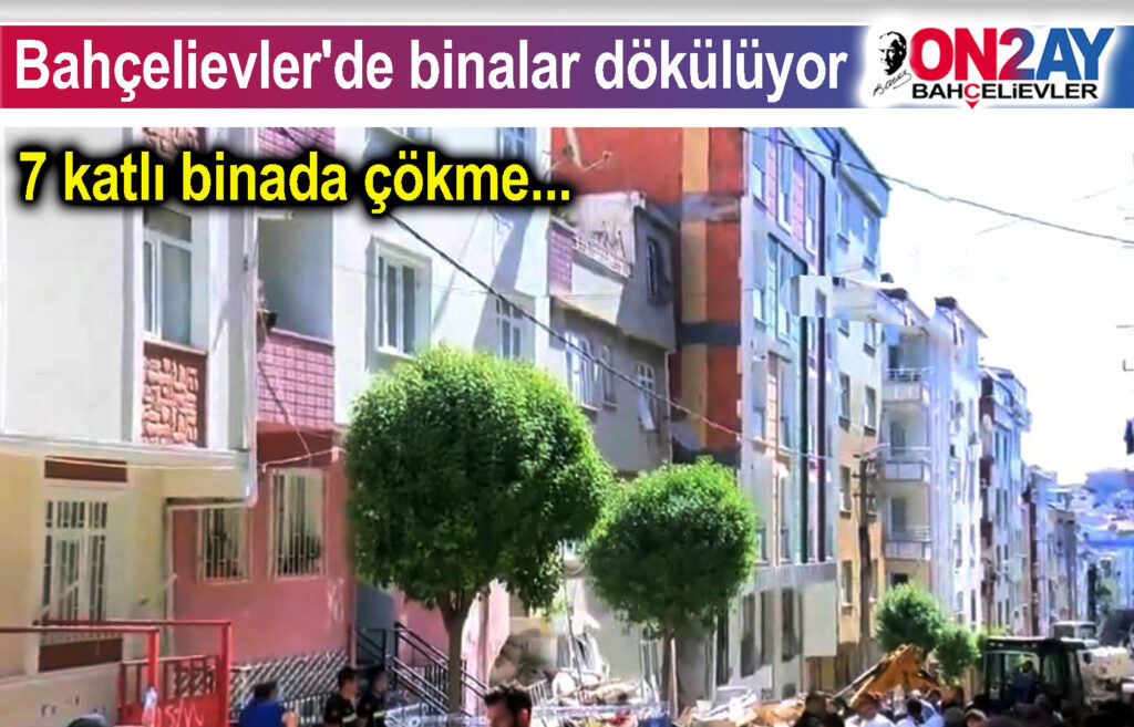 Bahçelievler'de, bina, çökme, Yenibosna
