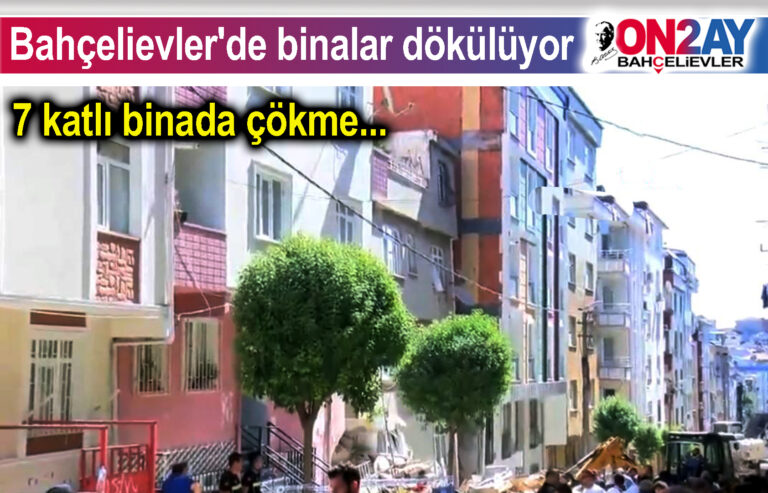 Bahçelievler'de, bina, çökme, Yenibosna
