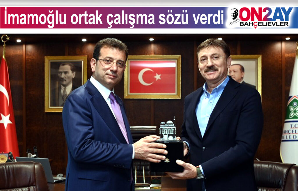 Ekrem İmamoğlu ortak çalışma sözü verdi