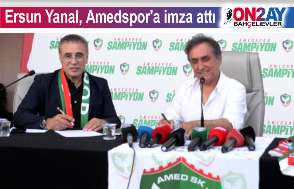 Ersun Yanal, Amedspor'a imza attı