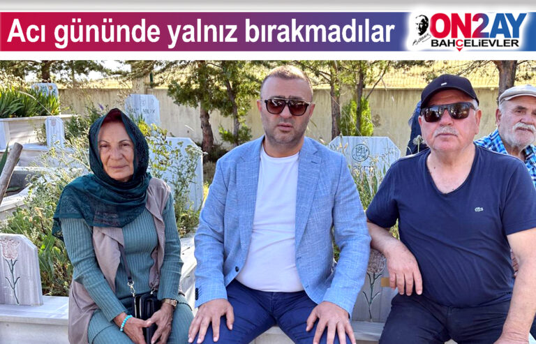 Fahri Demir'i acı gününde yalnız bırakmadılar, Erhan Kazel