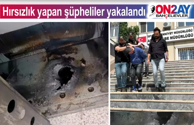 Hırsızlık yapan şüpheliler yakalandı