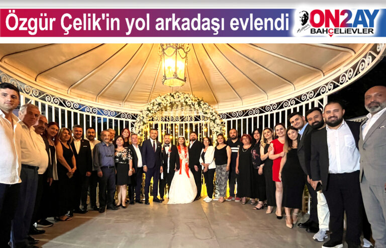 Özgür Çelik'in yol arkadaşı evlendi. Emine Gülizar Emecan
