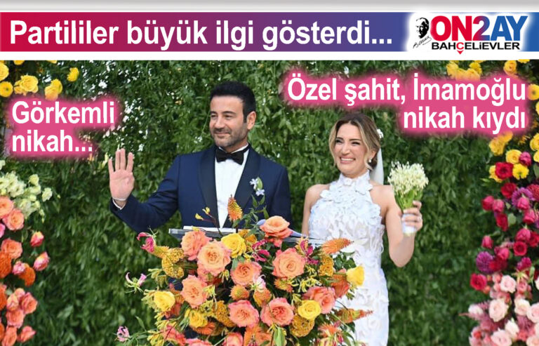 Beşiktaş Belediye başkanı Rıza Akpolat evlendi,Yeşim Yankılıç