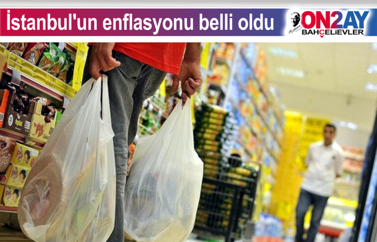 İstanbul'un haziran enflasyonu belli oldu