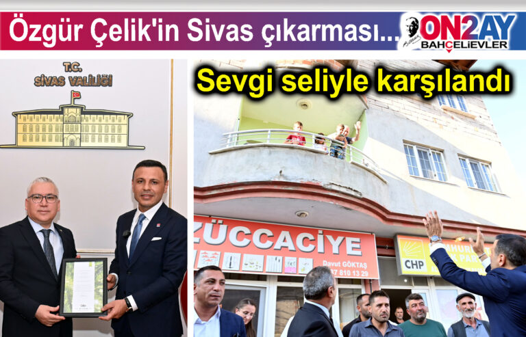 Özgür Çelik'in Sivas çıkarması