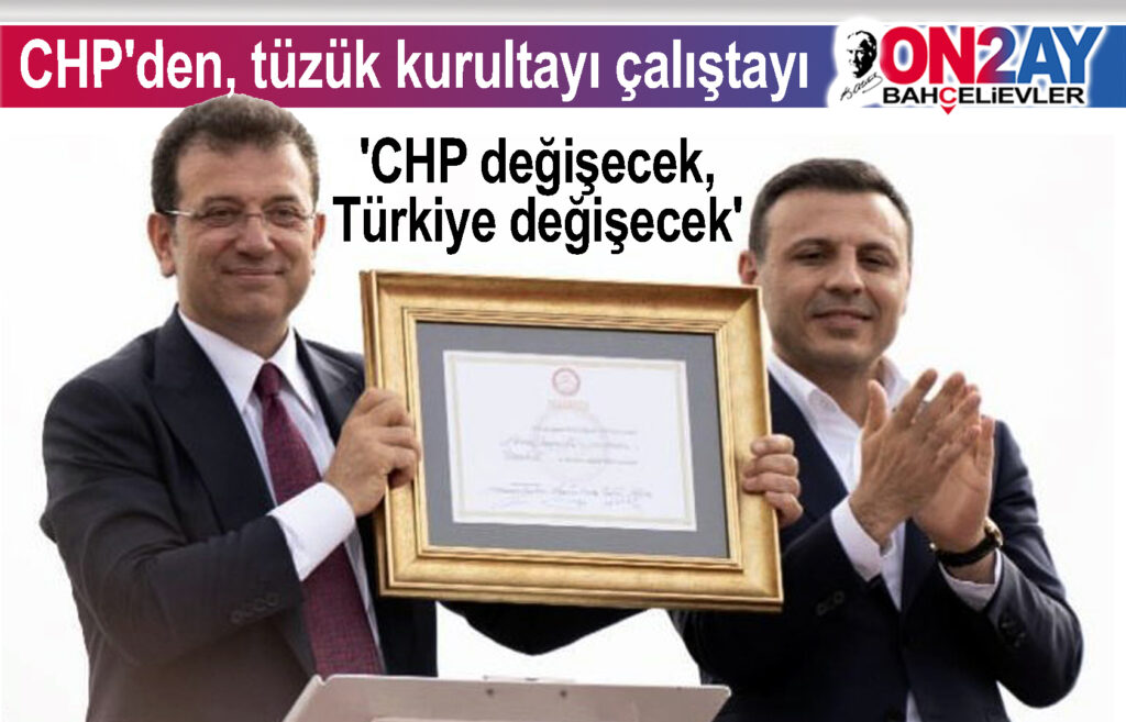 CHP'den, tüzük kurultayı çalıştayı