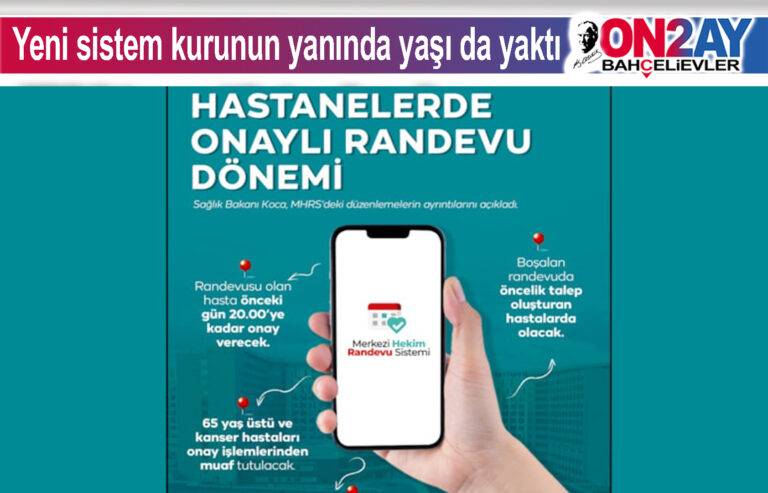 Hastanelerde yeni randau sistemi