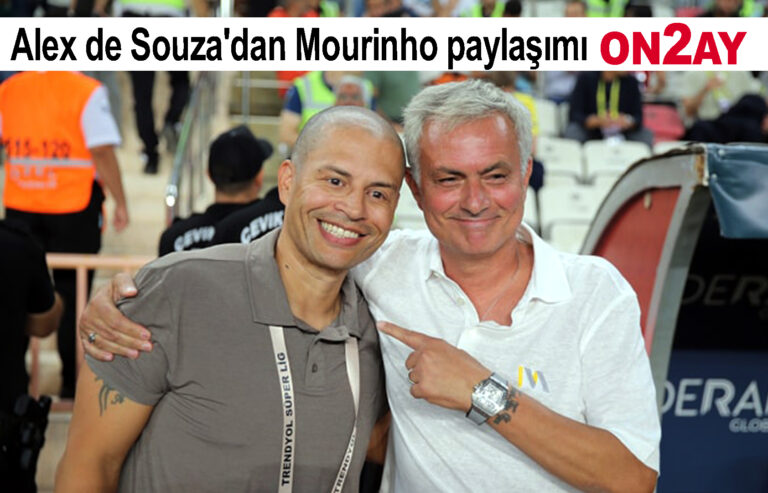 Alex de Souza'dan Jose Mourinho paylaşımı
