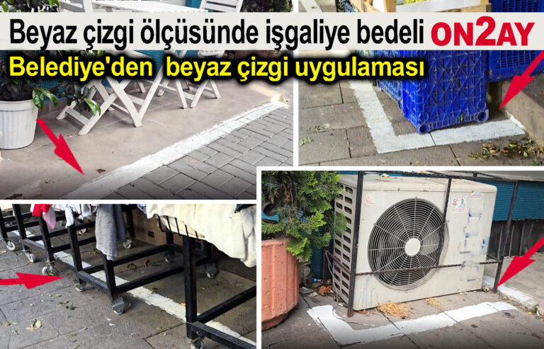 Bahçelievler Belediyesinden beyz çizgi uygulaması