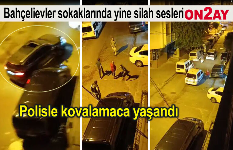 Bahçelievler sokaklarında yine silah sesleri