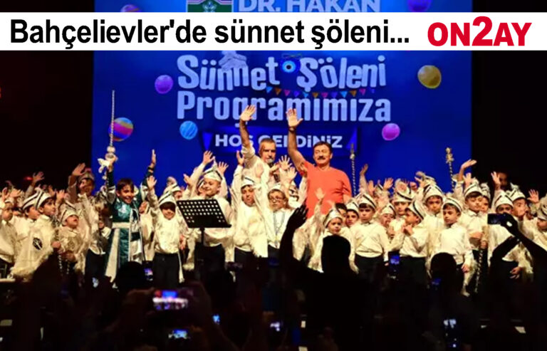 Bahçelievler'de sünnet şöleni düzenlendi