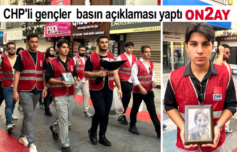 Cumhuriyet Halk Partisi Bahçelievler Gençlik Kolları Başkanı Ogün Kosdik