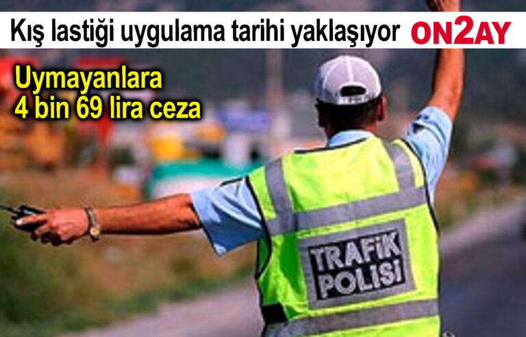 Kış lastiği uygulama tarihi yaklaşıyor