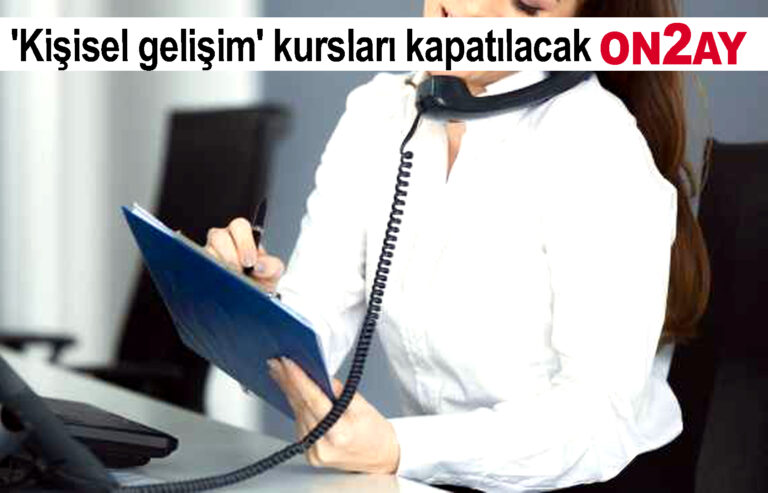 'Kişisel gelişim' kursları kapatılacak