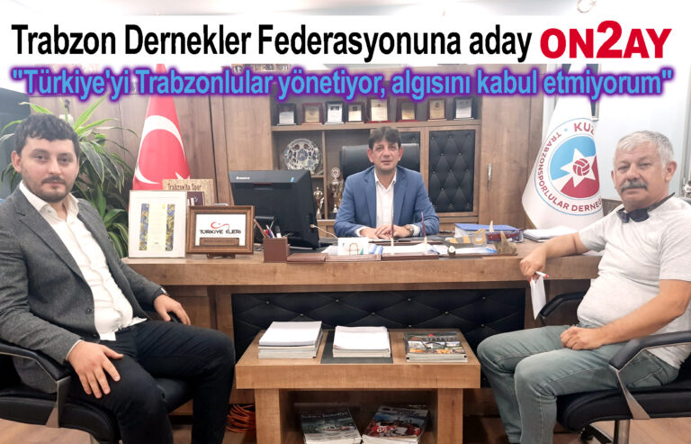 Kuzey Yıldızı Trabzonsporlular Derneği Başkanı İsmail Turgut Öksüz