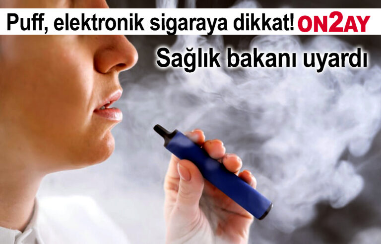 Puff, elektronik sigaraya dikkat!