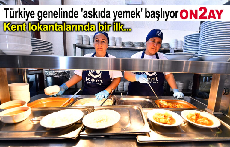 Türkiye genelinde 'askıda yemek' başlıyor