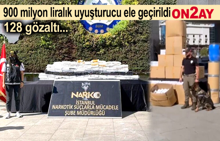 İstanbul'da, Bahçelievler'de uyuşturucu operasyonu