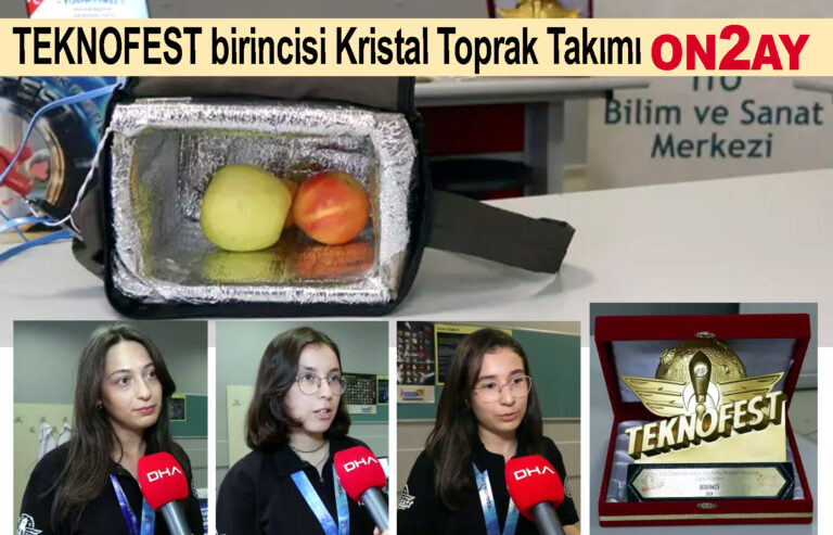 TEKNOFEST birincisi Kristal Toprak Takımı