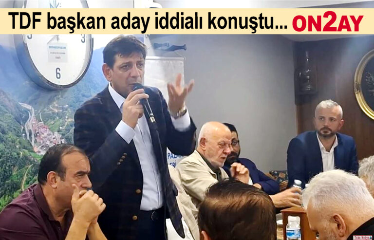 Trabzon Dernekleri Federasyonu başkan adayı İsmail Turgut Öksüz