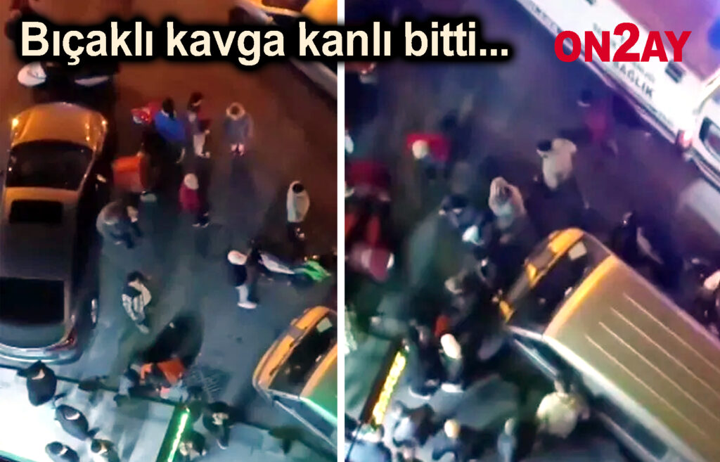 Bıçaklı kavga kanlı bitti..