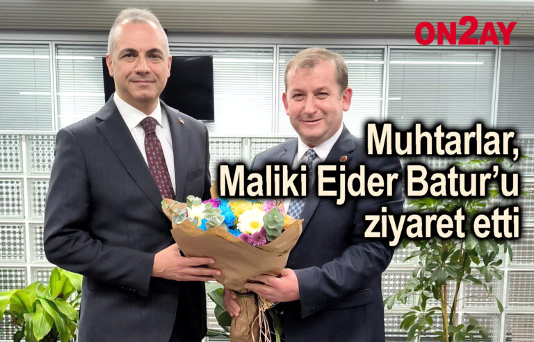 Muhtarlar, Maliki Ejder Batur’u ziyaret etti