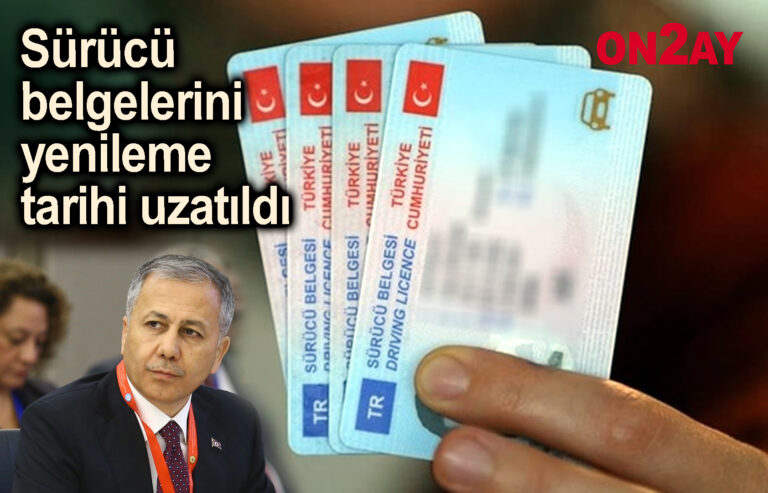 Sürücü belgelerini yenileme tarihi uzatıldı