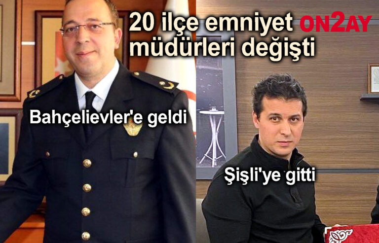 Bahçelievler Emniyet Müdürü değişti