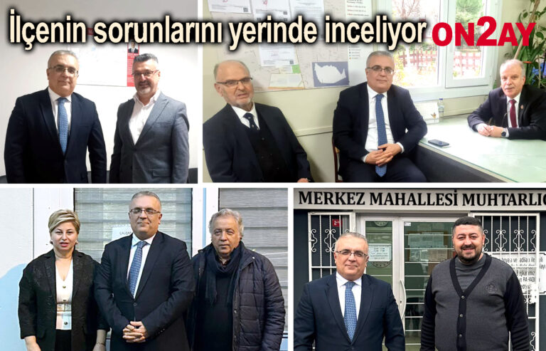 Bahçelievler Kaymakamı Dr. Mehmet Boztepe, mahalle muhtarları