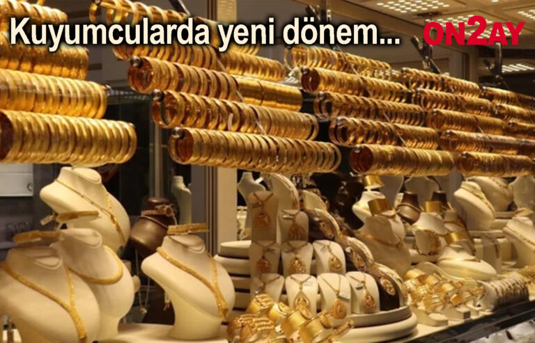 Kuyumcularda yeni dönem..