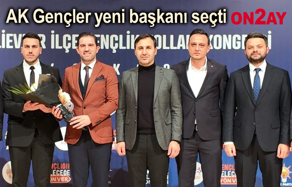 AK Parti Bahçelievler İlçe Gençlik Kolu Başkanı seçilen Zeki Doğukan Taşpınar