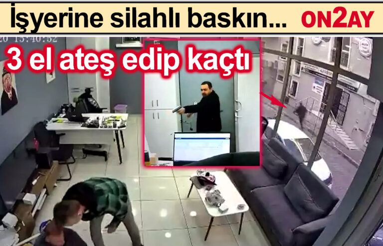 Bahçelievler, Yenibosna, 3 el ateş edip kaçtı