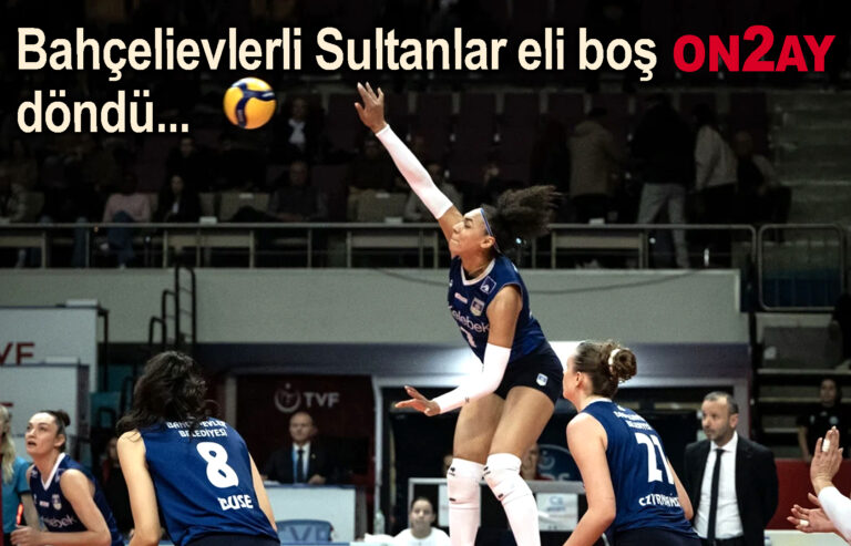 Bahçelievlerli Sultanlar eli boş döndü