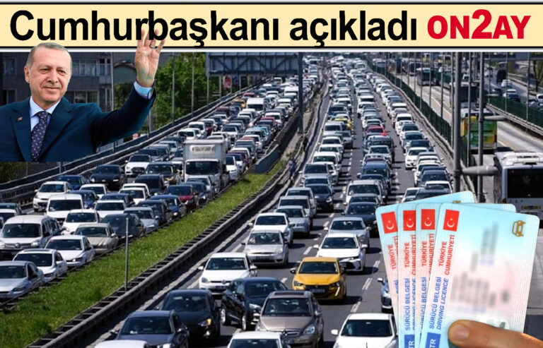 Cumhurbaşkanı Recep Tayyip Erdoğan açıkladı